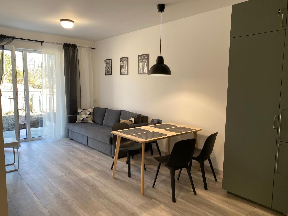 Ekologiczny Z Ogrodkiem Apartment Jastrzębia Góra Exterior foto